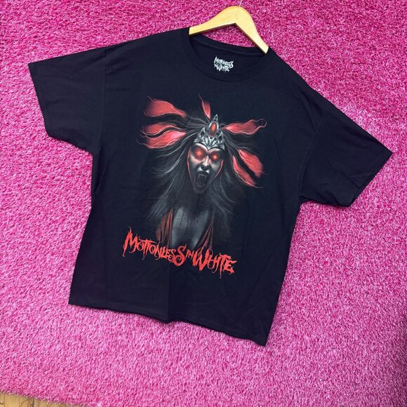 Motionless in White Banshee The Whorror Metal Band Tee 2XL - Picture 3 of 4